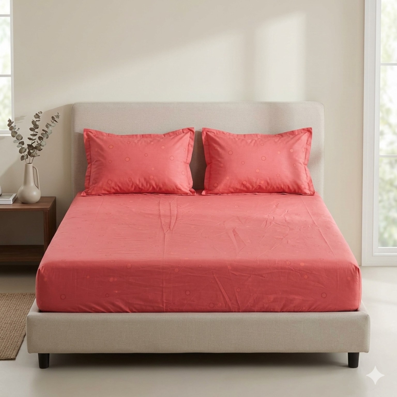 RB-RGD-18 Rose Garden Dream bedsheet and pillowcase design in Sri Lanka by Priyanthi Multi Stores